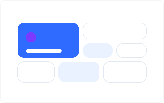 Bento Grids layout preview