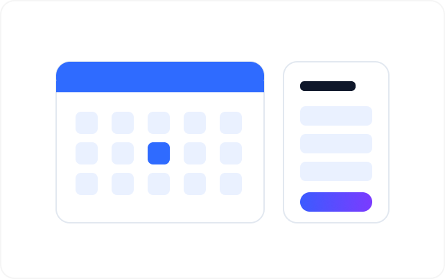 Book a Demo layout preview