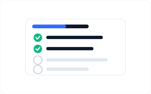 Onboarding Steps layout preview