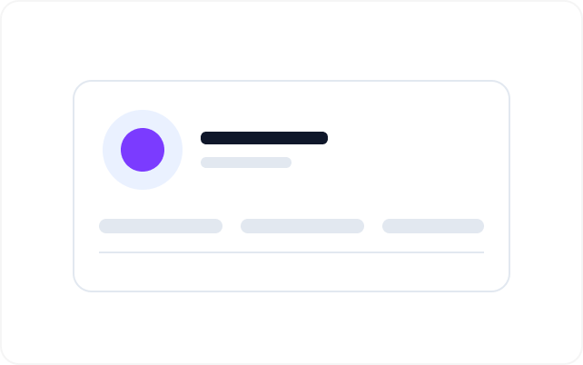 Profile & Account layout preview