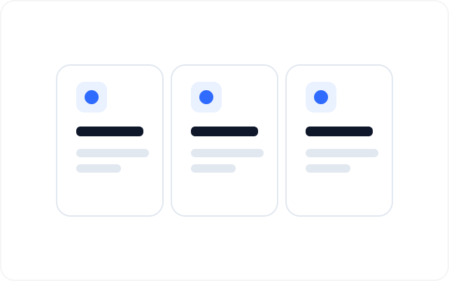 Services layout preview
