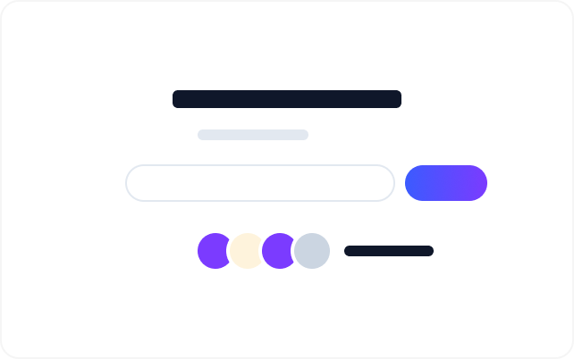 Waitlist & Early Access layout preview